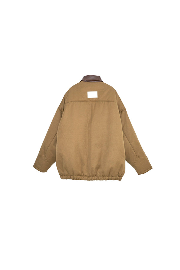 【Nora Lily】Flghit Paffar JKT-Brown x Khaki-225742108-27F