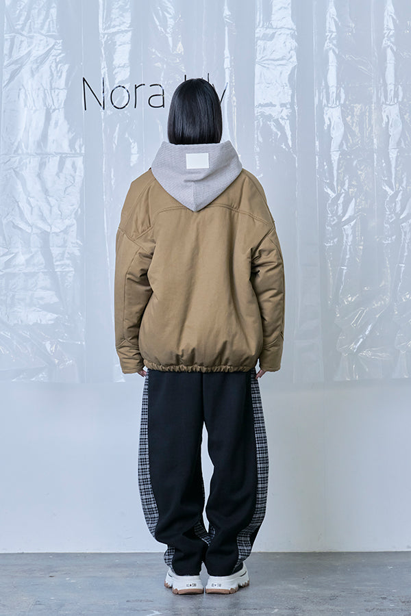 【Nora Lily】Flghit Paffar JKT-Brown x Khaki-225742108-27F