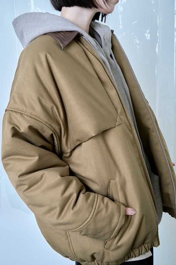 【Nora Lily】Flghit Paffar JKT-Brown x Khaki-225742108-27F