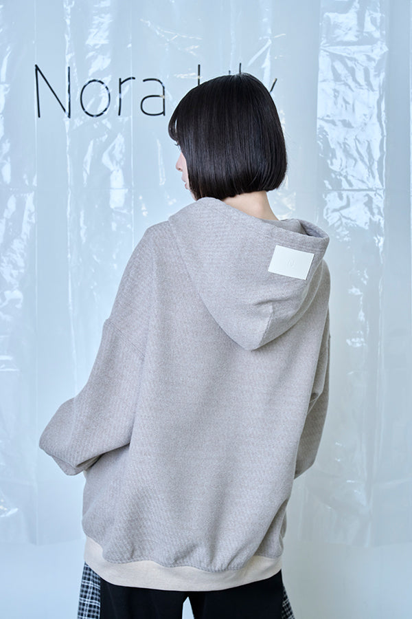 【Nora Lily】Wooly Hoodie-Ivory-225780161-04F