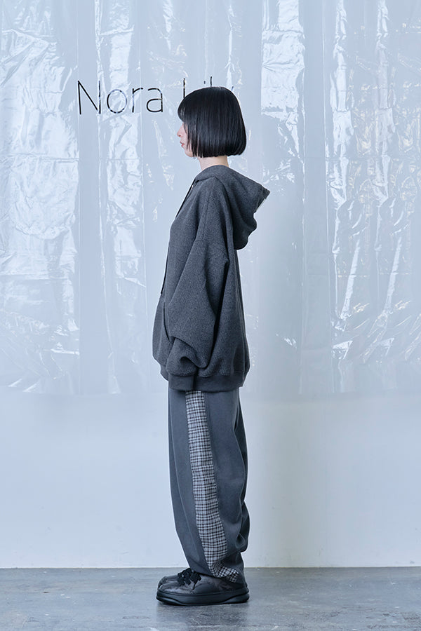 【Nora Lily】Wooly Hoodie-Chacoal-225780161-18F