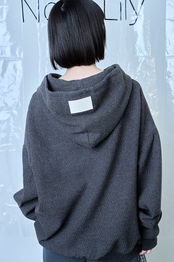 【Nora Lily】Wooly Hoodie-Chacoal-225780161-18F
