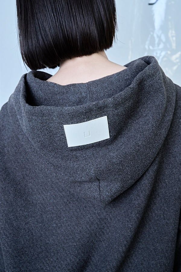 【Nora Lily】Wooly Hoodie-Chacoal-225780161-18F