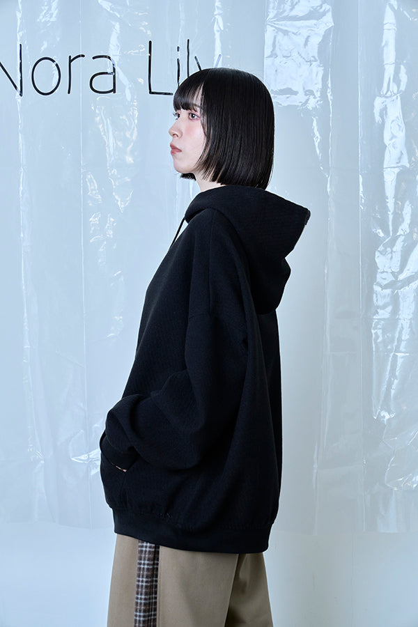 【Nora Lily】Wooly Hoodie-Black-225780161-19F