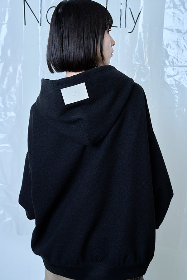 【Nora Lily】Wooly Hoodie-Black-225780161-19F