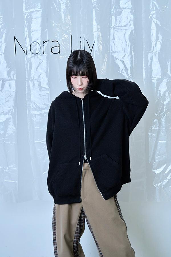 【Nora Lily】Wooly Hoodie-Black-225780161-19F