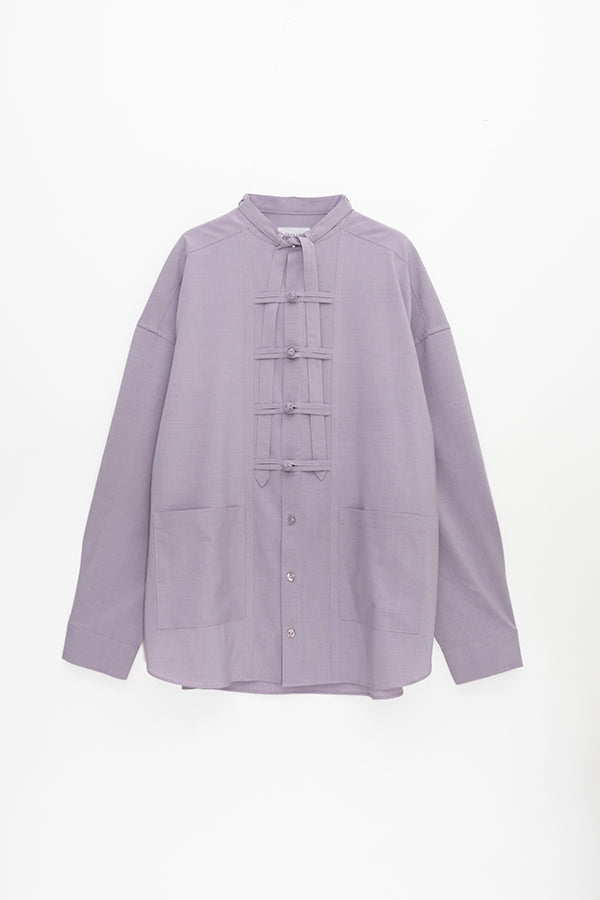 Nora Lily】China loop L/S Shirt-Light Purple-226180001-81F – INTERPLAY