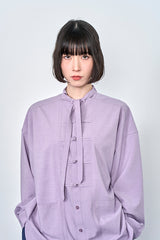 Nora Lily】China loop L/S Shirt-Light Purple-226180001-81F – INTERPLAY