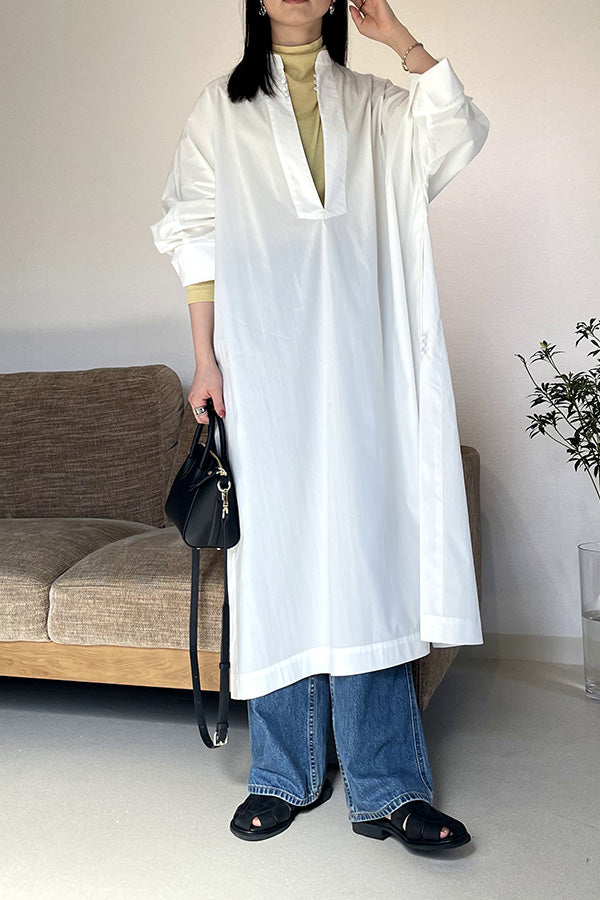 【INTERPLAY x AYUMI】Big Dolman One-piece-IVORY-624150004-04