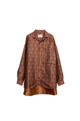 FLAP DOOLE BARBARIC PARTY インディーズ　ソノシート Dodo Bar Or Tie-Front Midi Dress Lennon Red Paisley Print