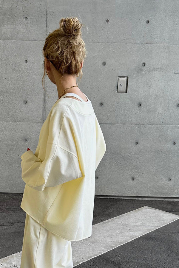 【INTERPLAY x AYA】Compressed Top-Ivory-625380007-04F