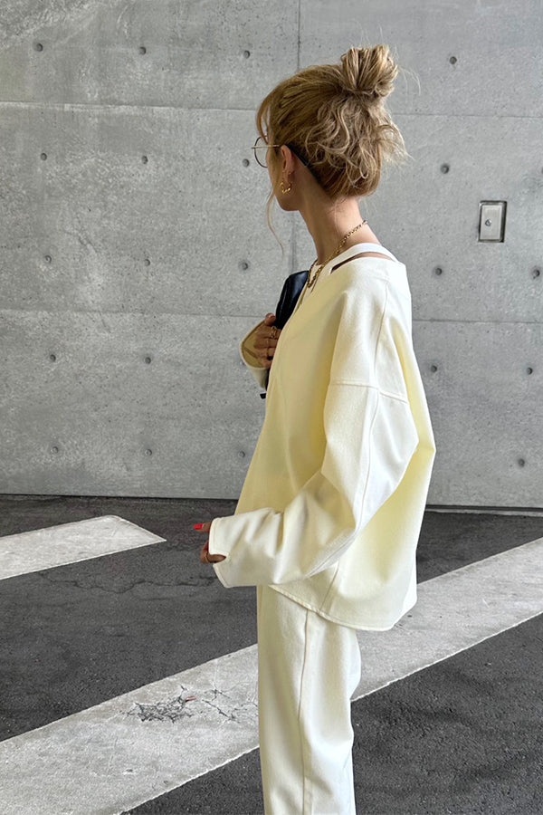 【INTERPLAY x AYA】Compressed Top-Ivory-625380007-04F