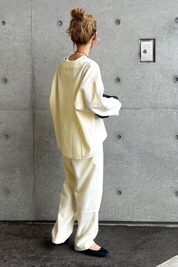 【INTERPLAY x AYA】Compressed Top-Ivory-625380007-04F