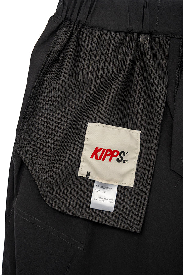 【KIPPS-SWP】Colorlink Air Flows Teck Cropped  Pants<UNISEX> -BLACK-663260003-19
