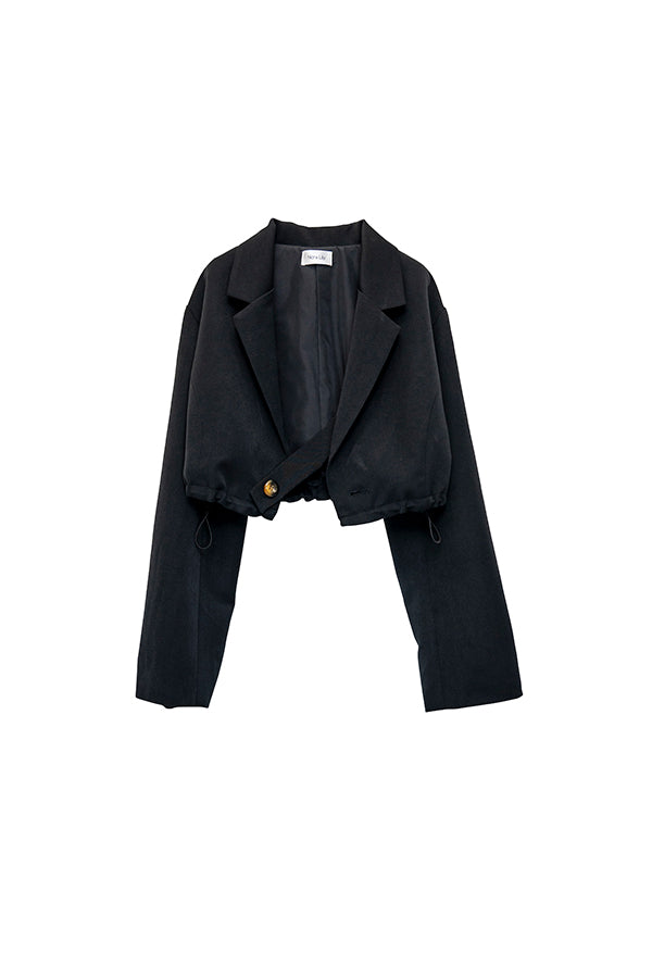 【Nora Lily】Short Length Jacket-BLACK-223542051-19