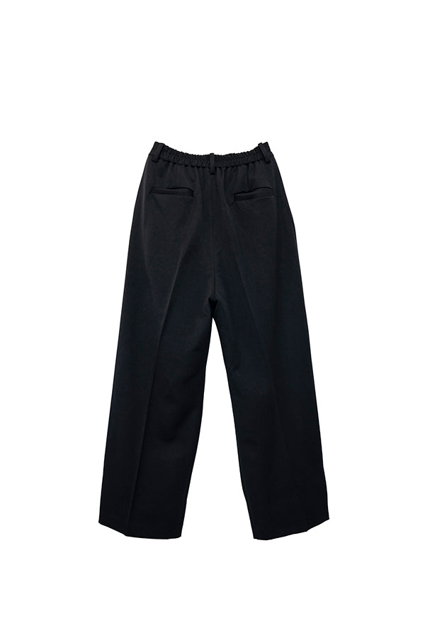 【Nora Lily】1Tuck Wide Pants(UNISEX)-BLACK-223560038-19