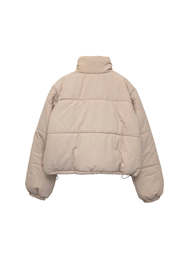 【Nora Lily】 Short Padding Coat(UNISEX)-BEIGE-223542047-52