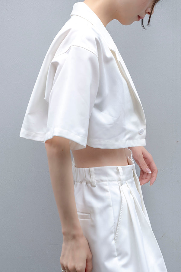 【Nora Lily】 Tailor Shirt Jacket -WHITE-223342038-01