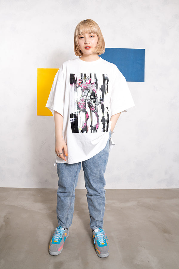 【INTERPLAY x Toru Kajioka】「butterfly effect」 S/S Tee -WHITE&CHARCOAL- 623380027