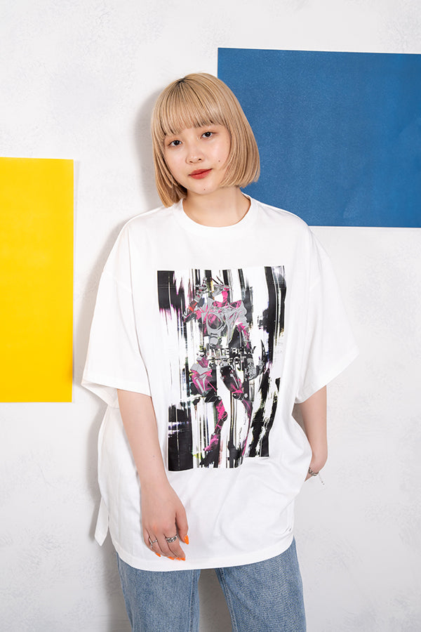 【INTERPLAY x Toru Kajioka】「butterfly effect」 S/S Tee -WHITE&CHARCOAL- 623380027