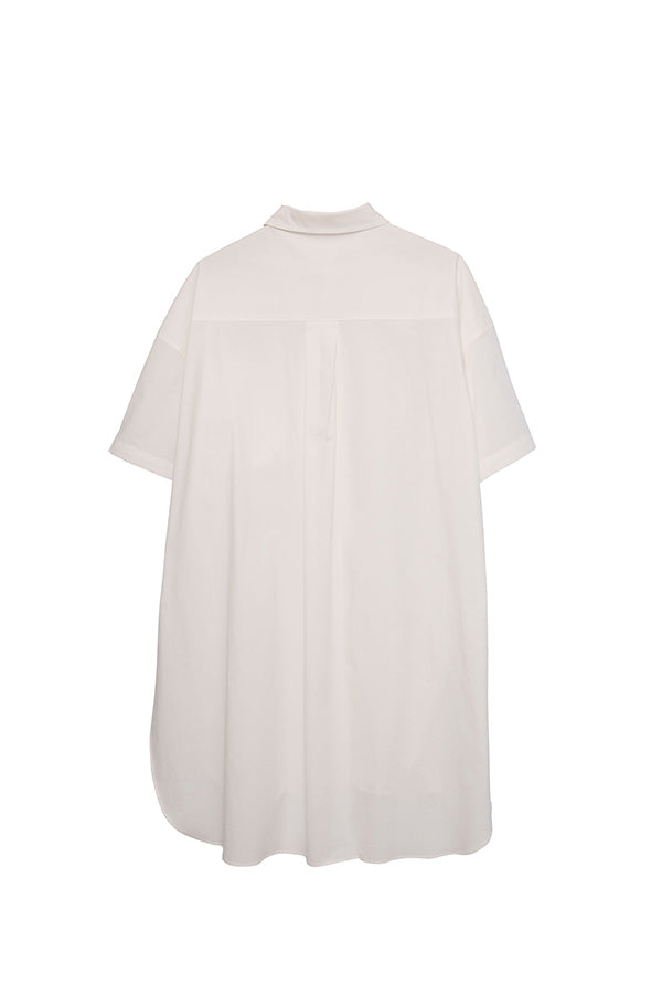 【Nora Lily】 Basic Long S/S Shirt -WHITE&BLACK-223380048 – INTERPLAY