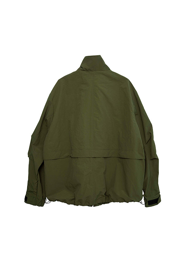 【INTERPLAY x たいが】 Nylon Drawstring Blouson(UNISEX)-OLIVE- 623542010-29