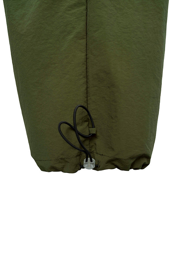 【INTERPLAY x たいが】 Nylon Cargo Drawstring Pants(UNISEX)-OLIVE- 623560011-29