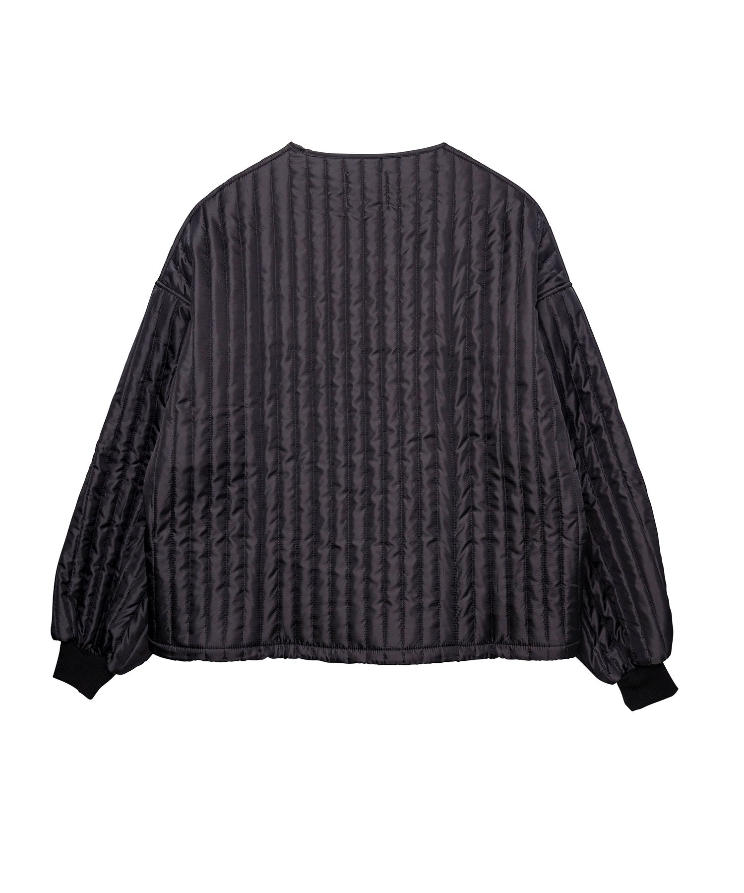 【INTERPLAY x AYUMI】Quilted Blouson Coat(UNISEX) -BLACK-  623542012-19