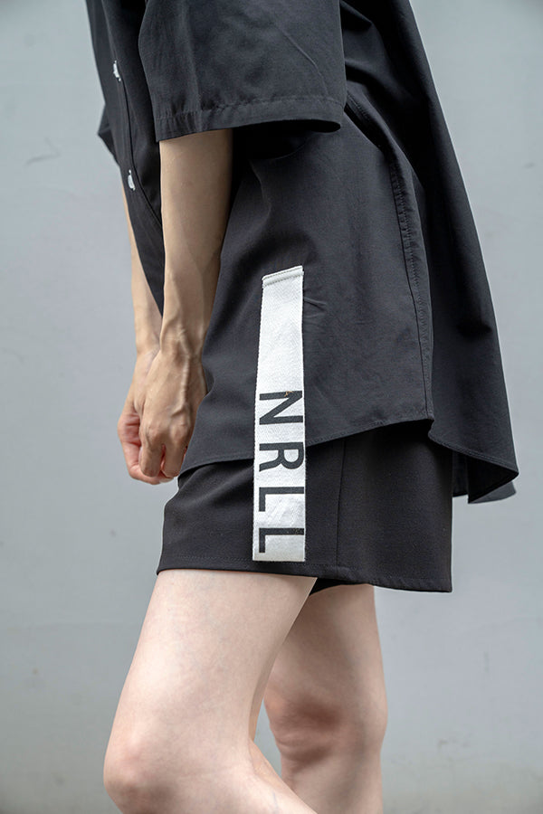 【Nora Lily】BASIC Wide S/S Shirt<UNISEX> -BLACK-223380051-19