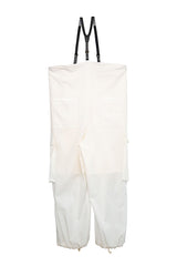 INTERPLAY×AYA】high waist cargo Saropetto(Women)-WHITE- 623360056-01-