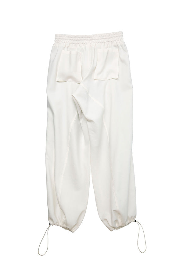 【Nora Lily】Drawcode Pants <UNISEX> -WHITE-223360026-01