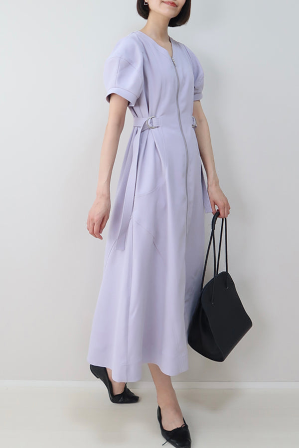 【INTERPLAY x MAYUKO】Silent Axis Dress-Lavender-625150002-85F
