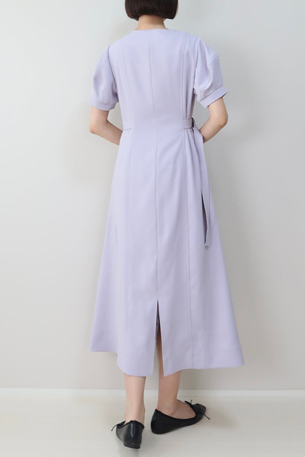【INTERPLAY x MAYUKO】Silent Axis Dress-Lavender-625150002-85F