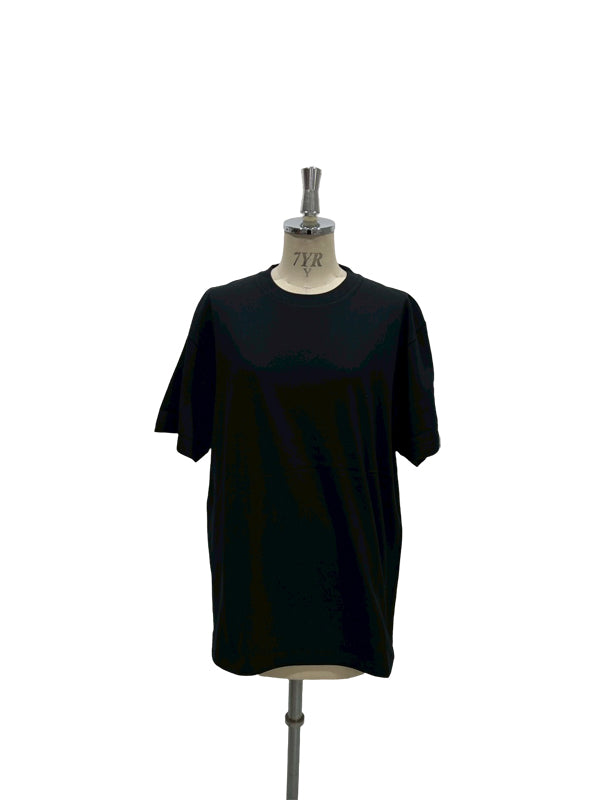 【INTERPLAY】Script EMB. LOGO Short Sleeve Tee Shirt White/Natural/Black 625120019-01/04/19L