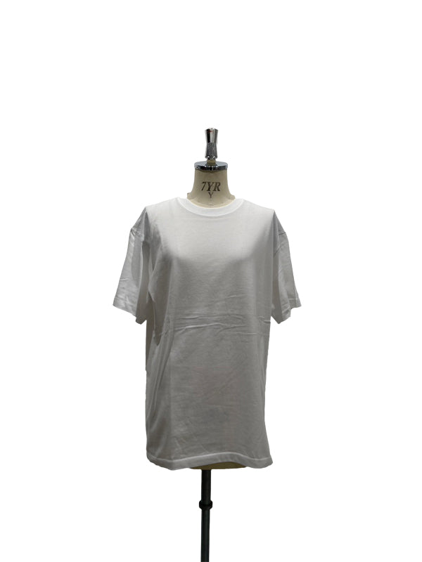 【INTERPLAY】Script EMB. LOGO Short Sleeve Tee Shirt White/Natural/Black 625120019-01/04/19L