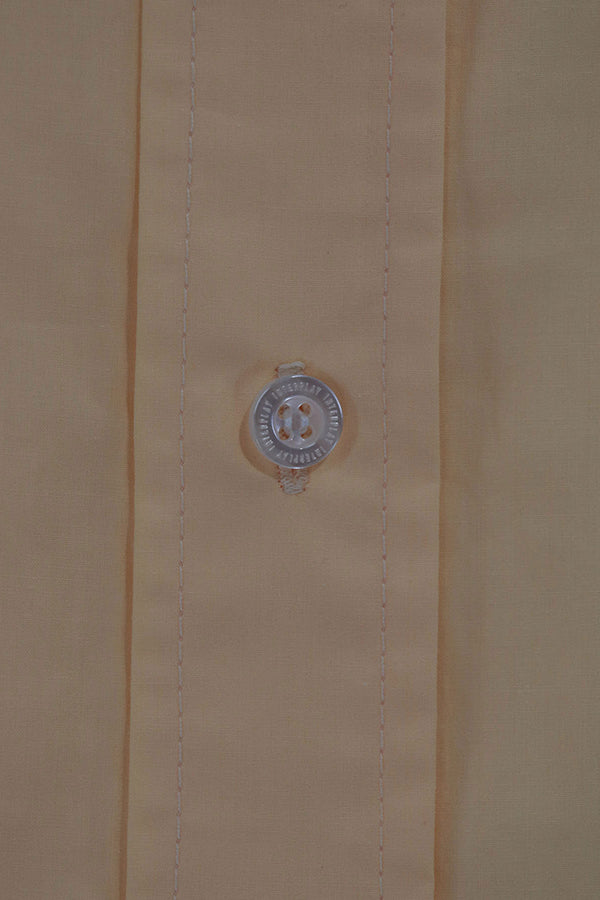 【INTERPLAY】Regular Collar Big Shirts -YEL- (UNISEX) 621180002-32