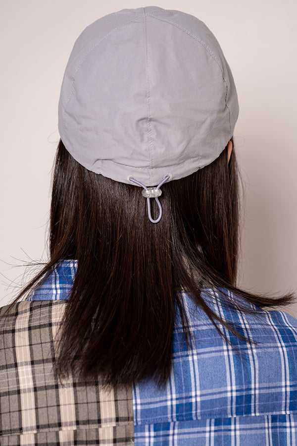 【NoraLily】「NLRL」Embroidery Logo Cap<UNISEX>-Light GREY-
