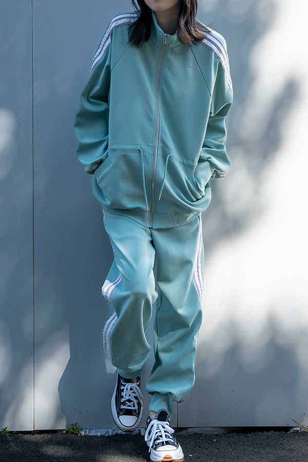 【Nora Lily】 Special Line Jersey Big Track Top ＜UNISEX＞-MINT-