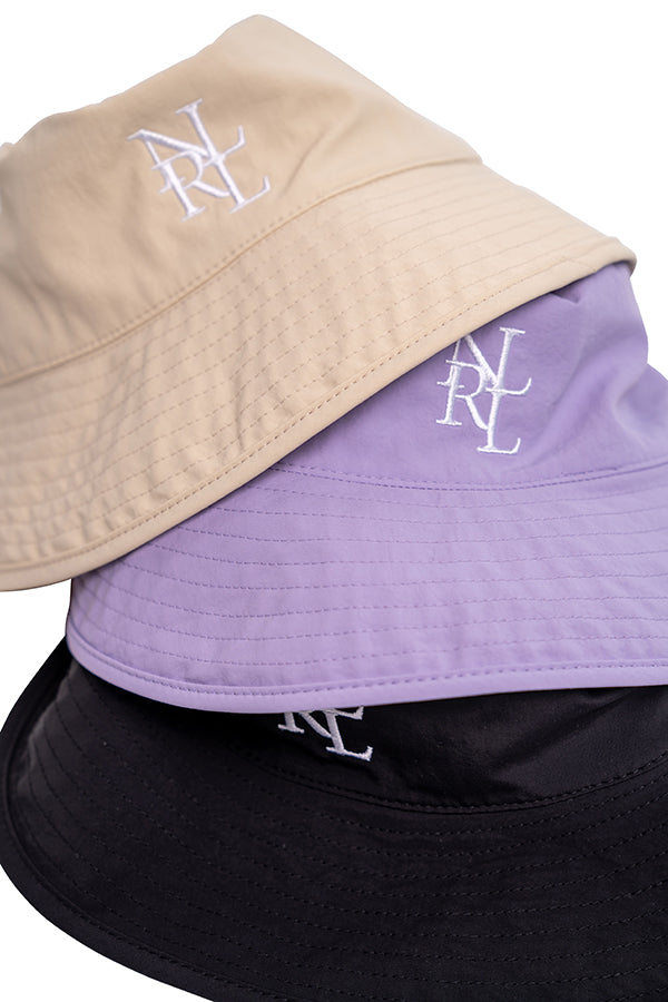 【NoraLily】「NLRL」Embroidery Logo Baguette Hat<UNISEX>-Light BEIGE-