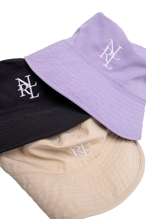 【NoraLily】「NLRL」Embroidery Logo Baguette Hat<UNISEX>-Light BEIGE-