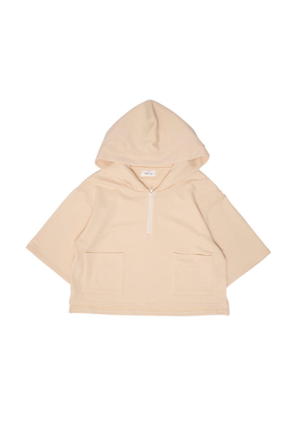 【NoraLily】Half ZIP Hoodie -IVY-