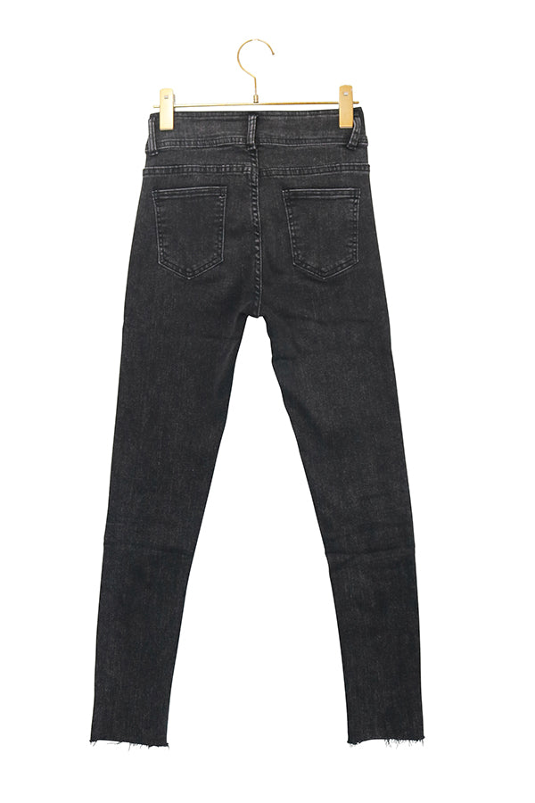 【INTERPLAY "SELECT"】 Ladies' Stretch Skinny 5pocket Denim Pants  -GRY- 621360009-12