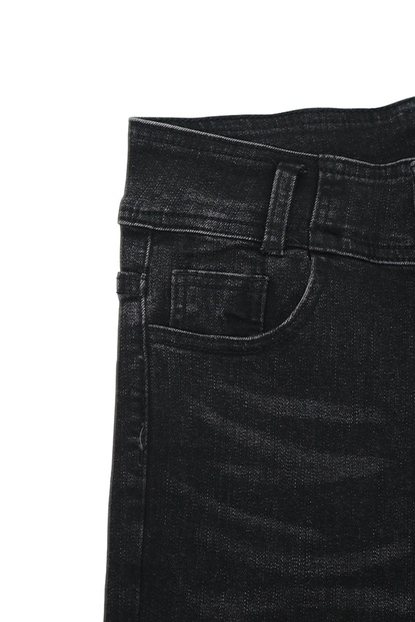 【INTERPLAY "SELECT"】 Ladies' Stretch Skinny 5pocket Denim Pants  -GRY- 621360009-12