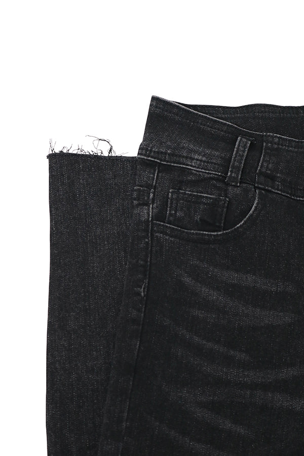 【INTERPLAY "SELECT"】 Ladies' Stretch Skinny 5pocket Denim Pants  -GRY- 621360009-12