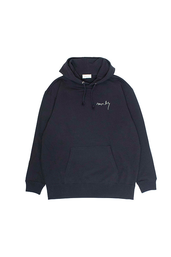 【NoraLily】BIG NEKO Loose Hoodie ＜UNISEX＞ -NAVY-