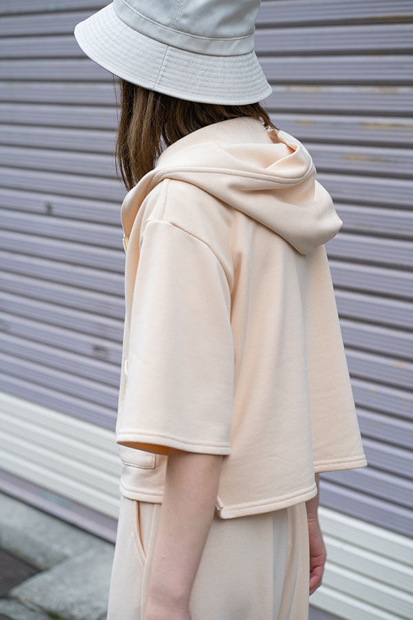 【NoraLily】Half ZIP Hoodie -IVY-