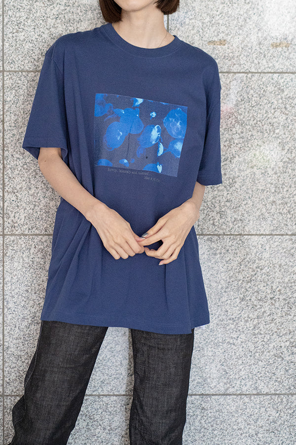 【NoraLily】Jellyfish Photo SS Tee ＜UNISEX＞ -IND-