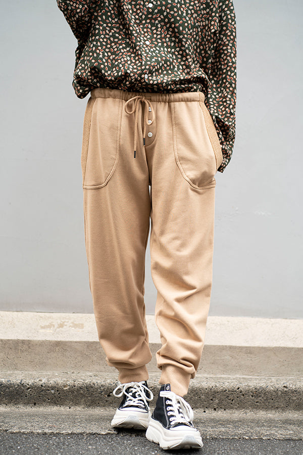 【NoraLily】Switching Cut Sew Pants＜UNISEX＞-M.KHA-